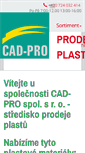 Mobile Screenshot of cad-obchod.cz